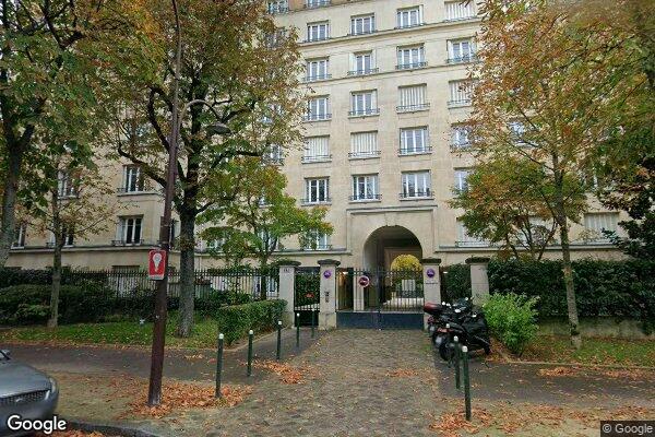Vue Google Street View du 23 Boulevard Argenson