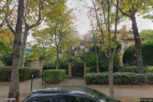 Vue Google Street View du 25 Boulevard Argenson