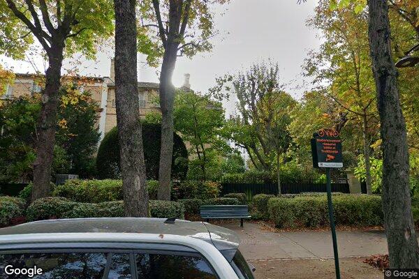 Vue Google Street View du 25BIS Boulevard Argenson
