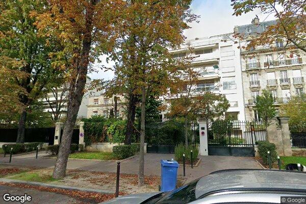 Vue Google Street View du 36 Boulevard Argenson
