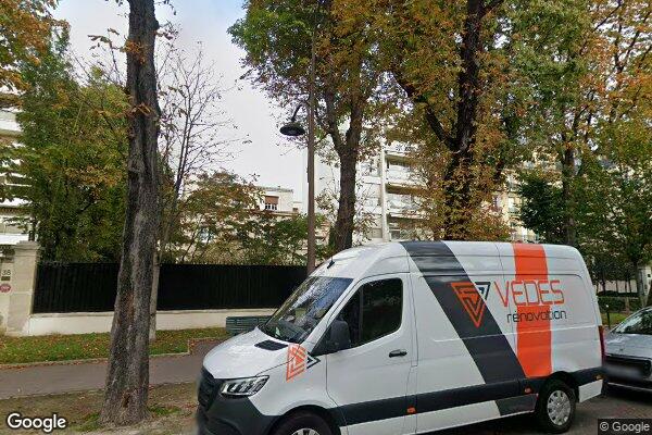 Vue Google Street View du 36BIS Boulevard Argenson
