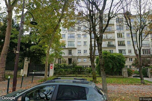 Vue Google Street View du 37 Boulevard Argenson