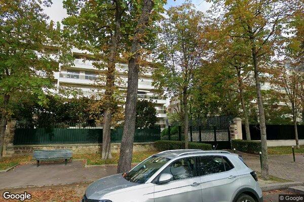 Vue Google Street View du 38 Boulevard Argenson