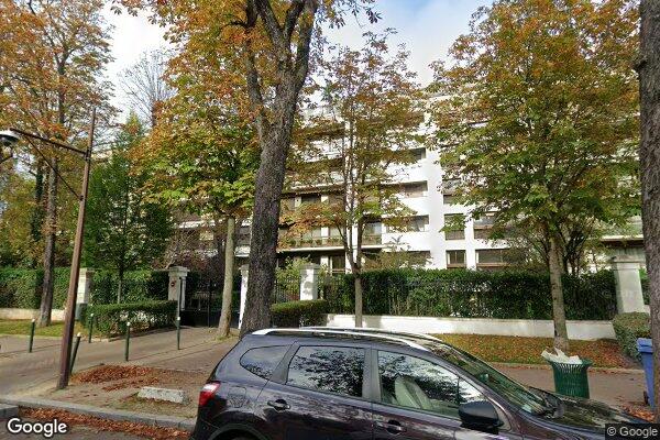 Vue Google Street View du 40 Boulevard Argenson