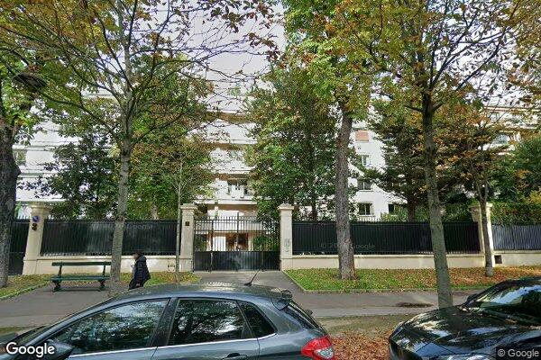 Vue Google Street View du 48 Boulevard Argenson