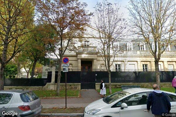 Vue Google Street View du 52 Boulevard Argenson