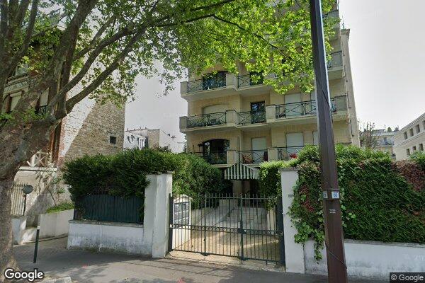 Vue Google Street View du 68BIS Boulevard Bourdon