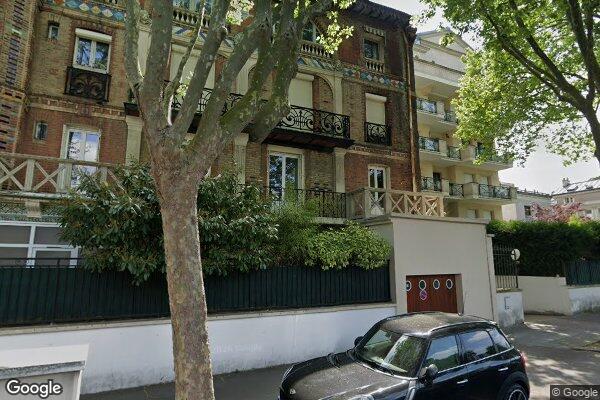 Vue Google Street View du 70 Boulevard Bourdon