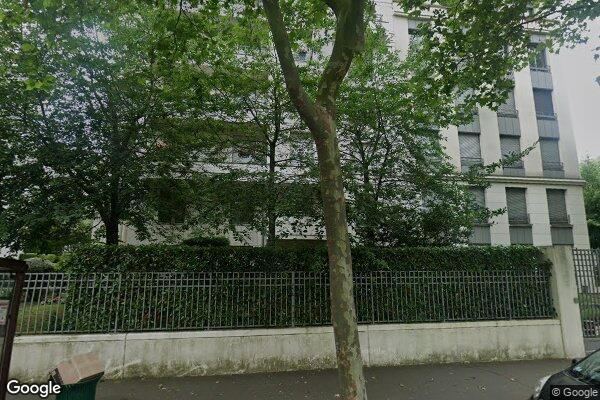 Vue Google Street View du 72 Boulevard Bourdon