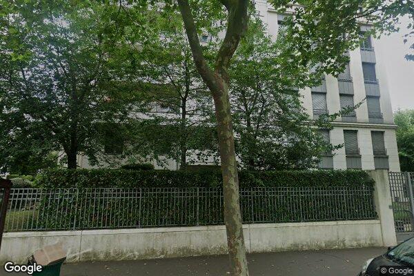 Vue Google Street View du 72BIS Boulevard Bourdon