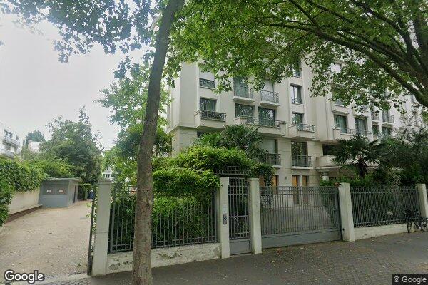 Vue Google Street View du 76 Boulevard Bourdon