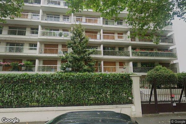 Vue Google Street View du 80 Boulevard Bourdon