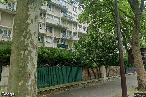 Vue Google Street View du 81 Boulevard Bourdon