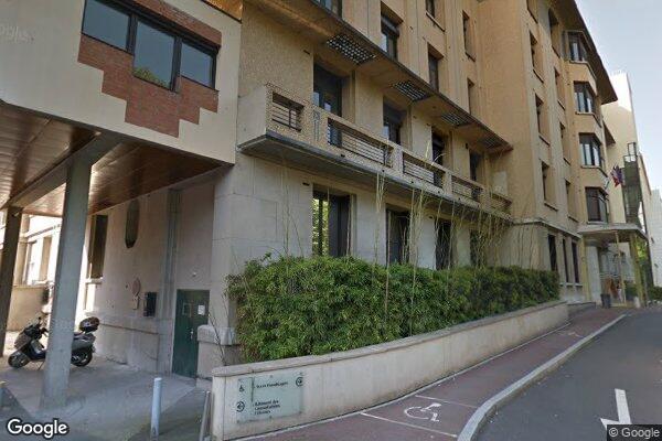 Vue Google Street View du 10 Boulevard de la Saussaye