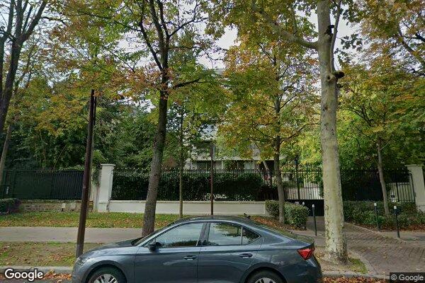 Vue Google Street View du 11 Boulevard de la Saussaye
