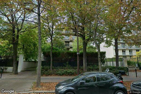 Vue Google Street View du 13 Boulevard de la Saussaye