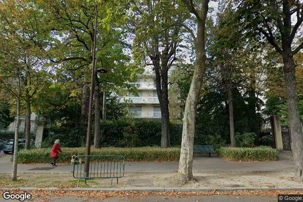 Vue Google Street View du 17 Boulevard de la Saussaye