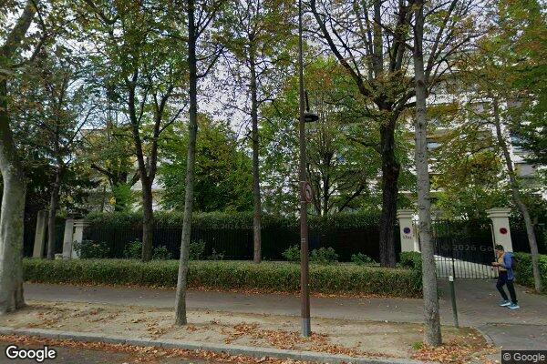Vue Google Street View du 17BIS Boulevard de la Saussaye