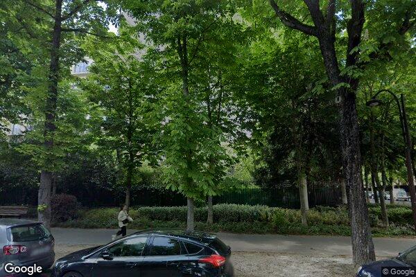 Vue Google Street View du 2 Boulevard de la Saussaye