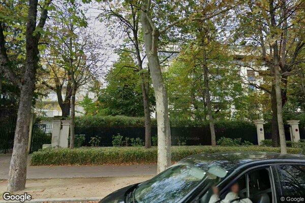 Vue Google Street View du 21 Boulevard de la Saussaye