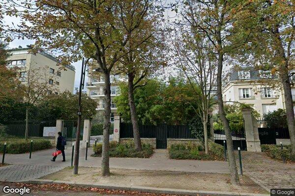 Vue Google Street View du 25 Boulevard de la Saussaye