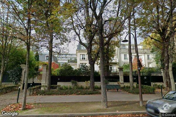 Vue Google Street View du 25TER Boulevard de la Saussaye