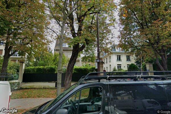 Vue Google Street View du 26 Boulevard de la Saussaye