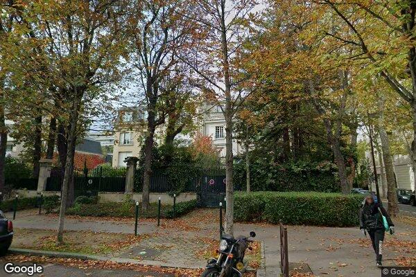 Vue Google Street View du 27BIS Boulevard de la Saussaye