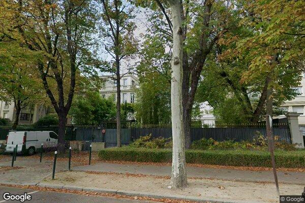 Vue Google Street View du 31 Boulevard de la Saussaye
