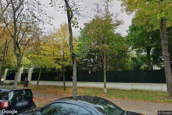 Vue Google Street View du 32 Boulevard de la Saussaye
