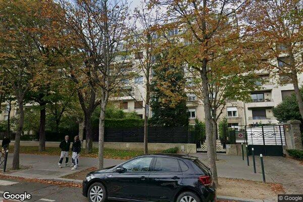Vue Google Street View du 35 Boulevard de la Saussaye