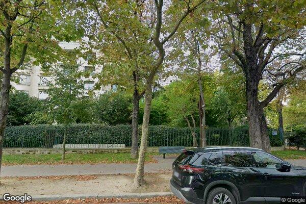 Vue Google Street View du 37 Boulevard de la Saussaye