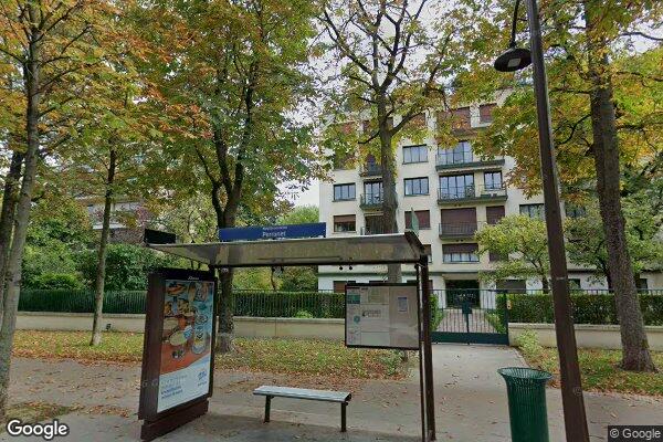 Vue Google Street View du 38 Boulevard de la Saussaye