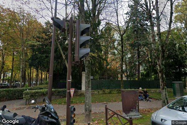 Vue Google Street View du 4 Boulevard de la Saussaye