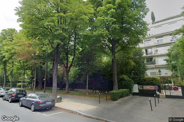 Vue Google Street View du 45 Boulevard de la Saussaye