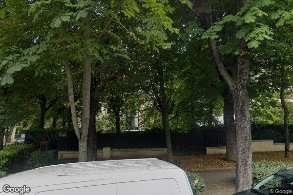 Vue Google Street View du 51 Boulevard de la Saussaye