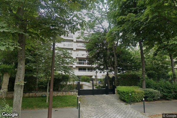 Vue Google Street View du 57 Boulevard de la Saussaye