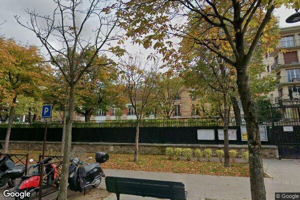 Vue Google Street View du 58 Boulevard de la Saussaye