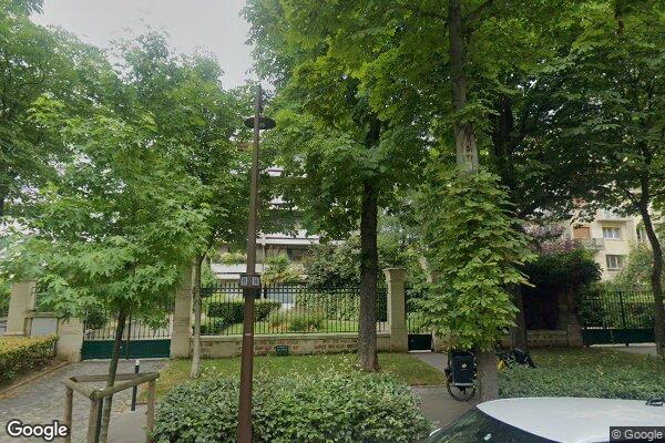 Vue Google Street View du 59 Boulevard de la Saussaye