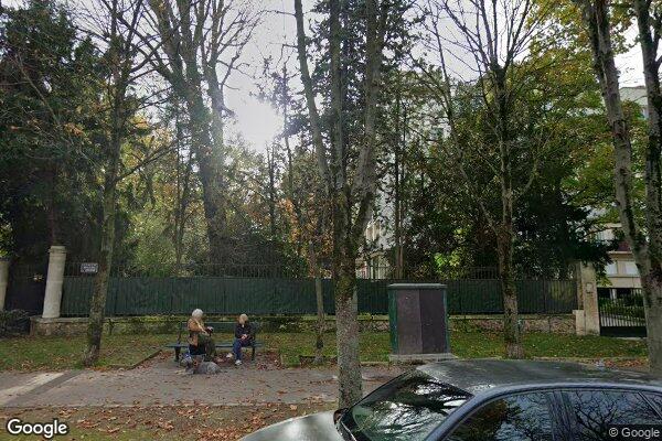 Vue Google Street View du 6 Boulevard de la Saussaye