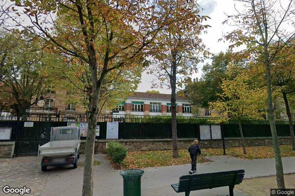 Vue Google Street View du 60 Boulevard de la Saussaye