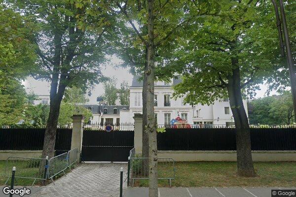 Vue Google Street View du 68 Boulevard de la Saussaye