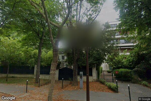 Vue Google Street View du 76 Boulevard de la Saussaye