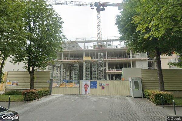 Vue Google Street View du 84 Boulevard de la Saussaye