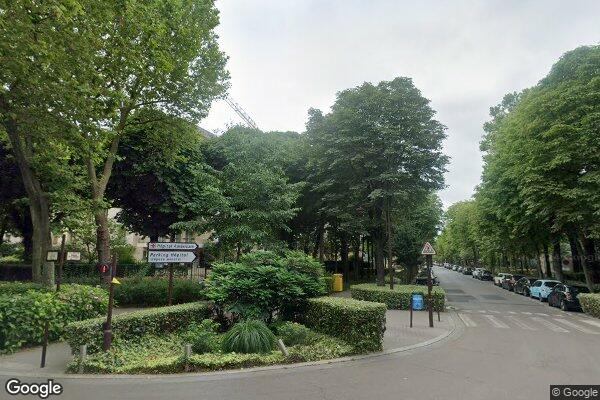 Vue Google Street View du 92 Boulevard de la Saussaye