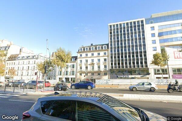 Vue Google Street View du 1 Boulevard des Sablons