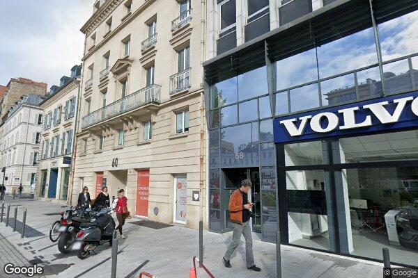 Vue Google Street View du 10 Boulevard des Sablons
