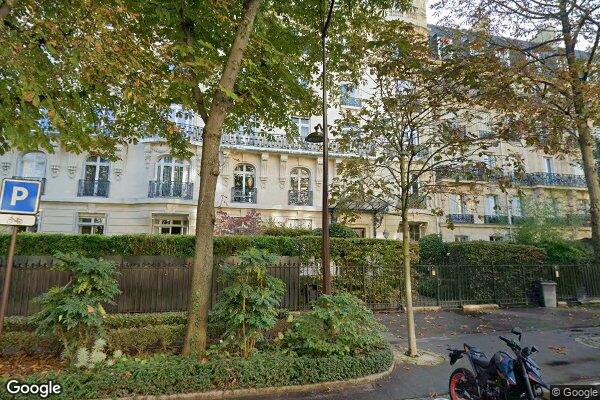 Vue Google Street View du 4 Boulevard des Sablons