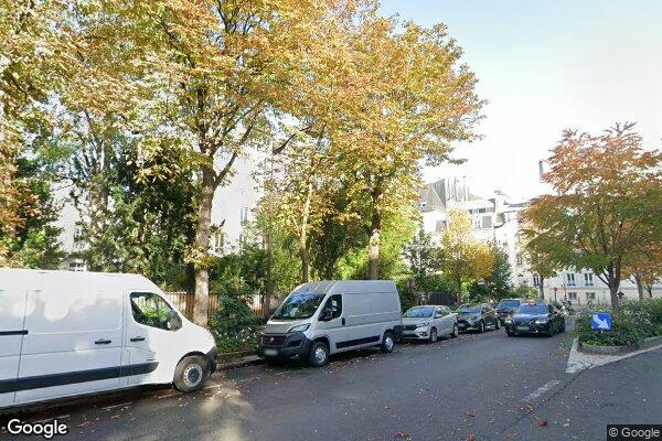 Vue Google Street View du 5BIS Boulevard des Sablons