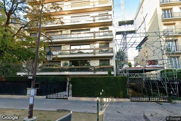 Vue Google Street View du 47 Boulevard du Commandant Charcot